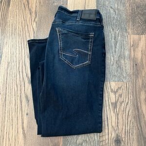 Silver Jeans Men's Straight Jeans - Dark Blue